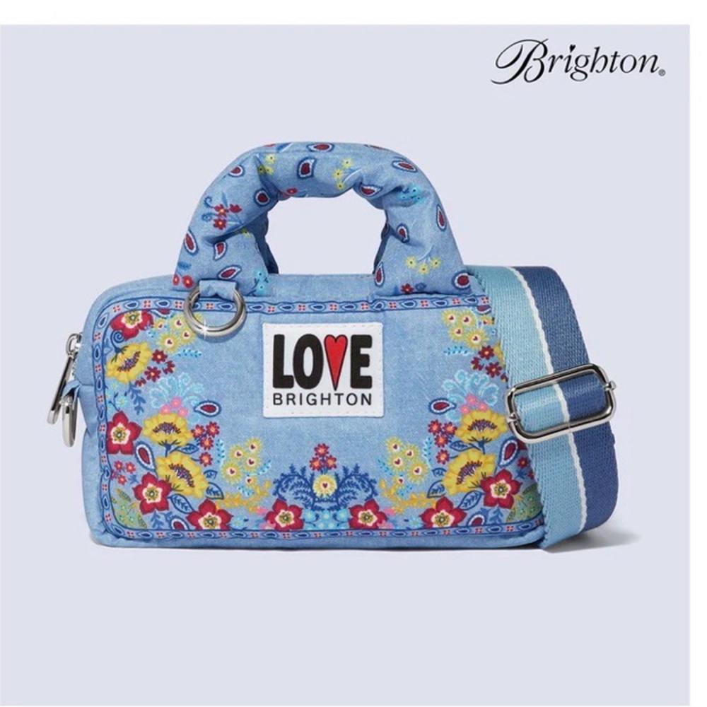 Brighton BANDANA LOVE CROSSBODY new